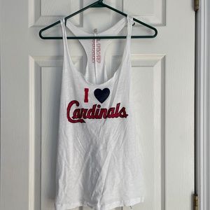 PINK Victoria's Secret MLB St. Louis Cardinals Tank Top Small